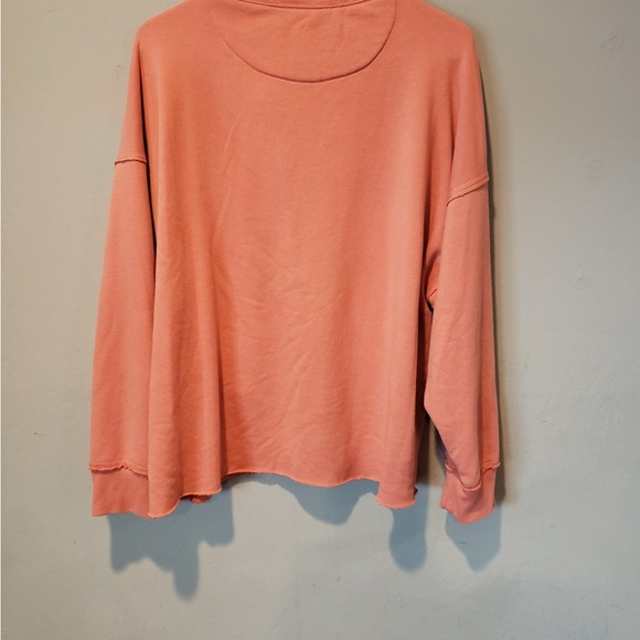 Aerie Terracotta Long Sleeve Top Md - Picture 4 of 6